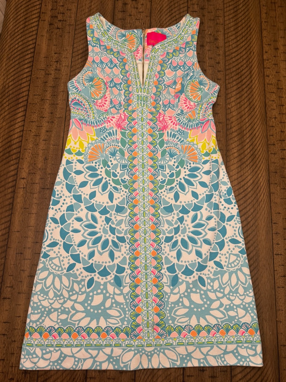 LILLY PULITZER Sigrid Shift Dress in Caribbean Citrus
